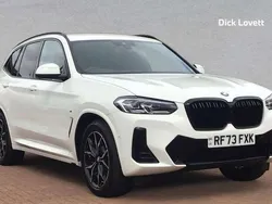 White Used 2024 BMW X3 M Sport SUV | £40,995 (Fair price)