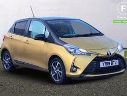 Gold Used 2019 Toyota Yaris Hybrid Hatchback | £10,599 (Good price)