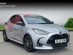 Silver Used 2022 Toyota Yaris Hybrid Sport Hatchback | £18,390 (Fair price)