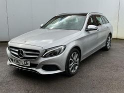 Silver Used 2017 Mercedes C220 Premium Estate | £14,695 (Good price)