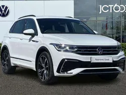 White Used 2023 VW Tiguan R-line SUV | £28,052 (Fair price)