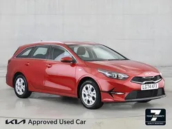 Red Used 2024 Kia Ceed 2 Estate | £18,495 (Fair price)
