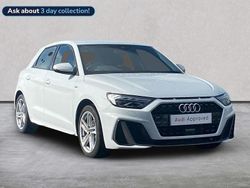 White Used 2021 Audi A1 S-Line Hatchback | £18,388 (Fair price)