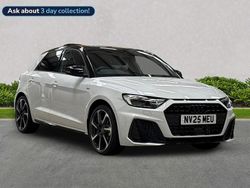 White New 2025 Audi A1 Sportback Black Edition Hatchback | £24,799 (Super price)