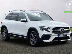 White Used 2020 Mercedes GLB200 AMG Line Premium SUV | £25,199 (Good price)