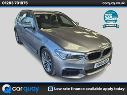 Blue Used 2019 BMW 520 M Sport Estate | £16,795 (Fair price)