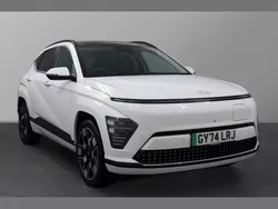 Atlas white New 2024 Hyundai Kona Ultimate SUV | £31,649 (Fair price)