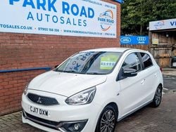 White Used 2017 Mitsubishi Mirage Hatchback | £5,795 (Fair price)