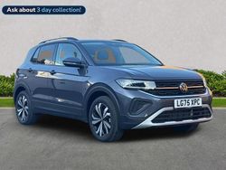 Grey New 2025 VW T-Cross Match SUV | £23,980 (Fair price)