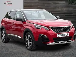 Red Used 2020 Peugeot 3008 GT-line Estate | £15,490 (Fair price)