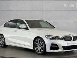 White Used 2021 BMW 320 M Sport Sedan | £21,890 (Fair price)