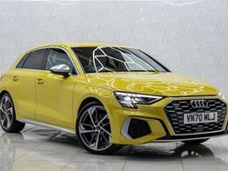 Yellow Used 2020 Audi S3 Design Hatchback | £27,985 (A bit pricey)