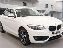 White Used 2018 BMW 218 Sport Line Coupe | £10,499 (Good price)
