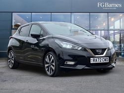 Black Used 2023 Nissan Micra Tekna Hatchback | £13,195 (Fair price)