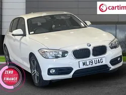 White Used 2019 BMW 118 Sport Line Hatchback | £11,599 (Good price)
