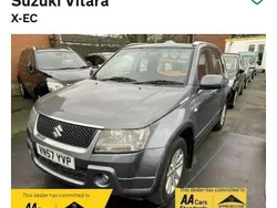 Grey Used 2007 Suzuki Grand Vitara SUV | £1,995 (Fair price)