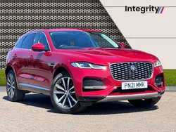 Red Used 2021 Jaguar F-Pace SE SUV | £31,000 (Fair price)