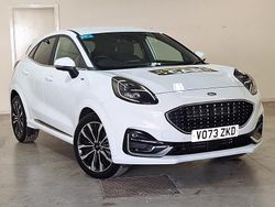 White Used 2023 Ford Puma ST-Line Hatchback | £22,798 (Expensive)