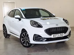 White Used 2023 Ford Puma Gen-E ST-Line Hatchback | £22,798 (Expensive)