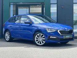 Blue Used 2022 Skoda Scala SE L Hatchback | £15,400 (Fair price)