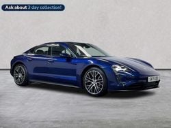 Blue Used 2021 Porsche Taycan Sedan | £36,990 (Good price)