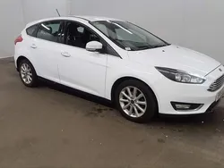 White Used 2018 Ford Focus Titanium Hatchback | £5,890 (Fair price)