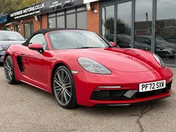 Red Used 2022 Porsche 718 Boxster Cabriolet | £54,995 (Expensive)