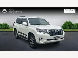 White Used 2018 Toyota Land Cruiser SUV | £43,963 (Expensive)
