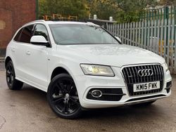 White Used 2015 Audi Q5 S-line plus SUV | £12,495 (Fair price)