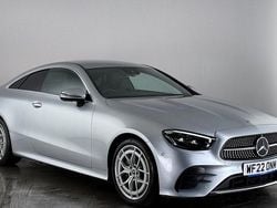 Silver Used 2022 Mercedes E220 AMG Line Premium Coupe | £29,900 (Fair price)