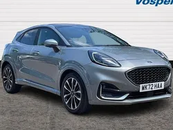 Silver Used 2022 Ford Puma ST-Line X SUV | £17,500 (Fair price)