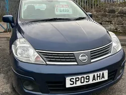 Blue Used 2009 Nissan Tiida | £1,499