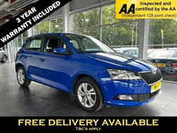 Blue Used 2019 Skoda Fabia SE Hatchback | £9,995 (Good price)