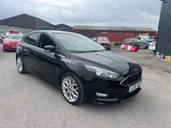 Black Used 2015 Ford Focus Zetec Hatchback | £5,795 (Fair price)