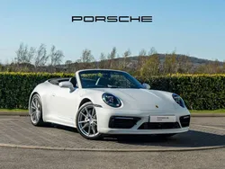 Carrara white metallic Used 2021 Porsche 911 Carrera Cabriolet | £88,995