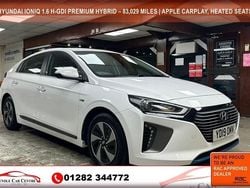 White Used 2019 Hyundai Ioniq Premium Hatchback | £10,495 (Fair price)