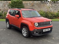 Orange Used 2017 Jeep Renegade Longitude SUV | £8,990 (Fair price)