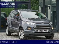 Grey Used 2015 Ford Ecosport Zetec SUV | £5,390 (Fair price)