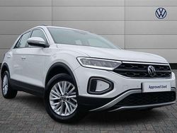 White Used 2023 VW T-Roc Life SUV | £19,195 (Fair price)