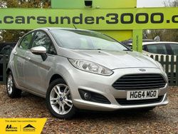 Silver Used 2015 Ford Fiesta Zetec Hatchback | £5,250 (Fair price)