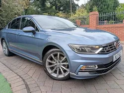 Harvard blue Used 2017 VW Passat R-line Sedan | £9,975 (Fair price)