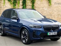 Blue Used 2022 BMW iX3 M Sport SUV | £33,990 (Fair price)
