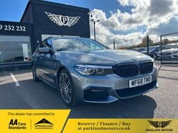 Blue Used 2018 BMW 520 M Sport Estate | £15,245 (Fair price)