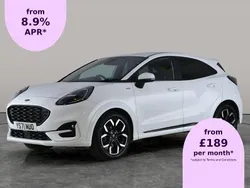 White Used 2022 Ford Puma Gen-E ST-Line X SUV | £14,920 (Good price)