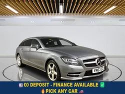 Silver Used 2013 Mercedes CLS350 Shooting Brake AMG Estate | £10,499 (Fair price)