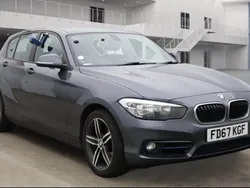 Grey Used 2017 BMW 118 Sport Line Hatchback | £8,294 (Fair price)