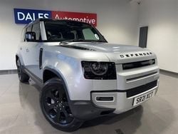 Silver Used 2021 Land Rover Defender SE SUV | £51,995 (Expensive)