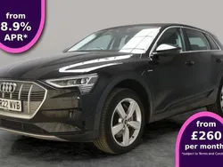 Black Used 2022 Audi e-tron Advanced SUV | £18,327 (Fair price)