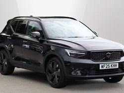 Black Used 2025 Volvo XC40 Ultra SUV | £37,750 (Expensive)