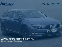 Blue Used 2015 VW Passat GT Estate | £9,590 (Fair price)